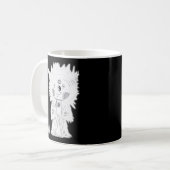 Erleuchteter Mondwächter Kaffeetasse (Vorderseite Links)