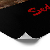 Erleuchtetes Poster (Ecke)