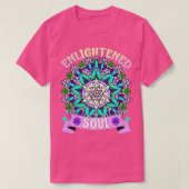 Erleuchtetes Soul Geist Spiritualität Mandala Zen T-Shirt (Design vorne)
