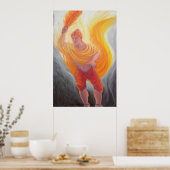 Erleuchtung befreit den Geist Poster (Küche)