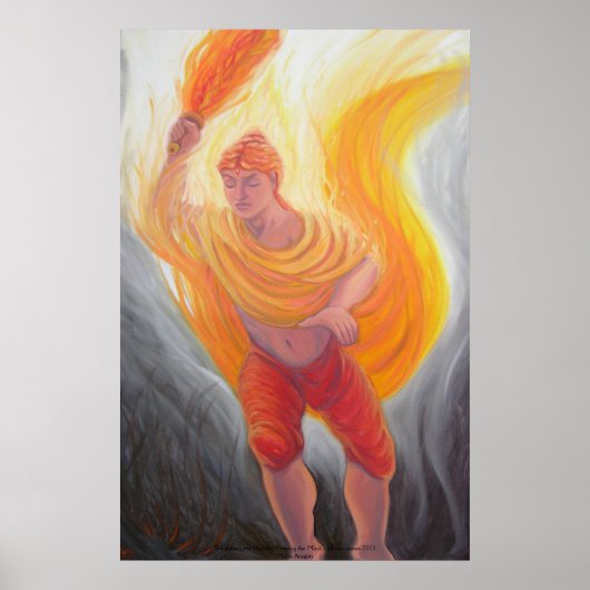 Erleuchtung befreit den Geist Poster (Vorne)