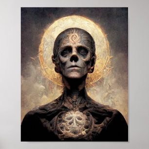 Erleuchtung Fantasy Sci-Fi Art Poster