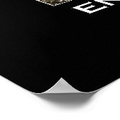 ERLEUCHTUNG Forest Motivierend Foto Poster (Ecke)