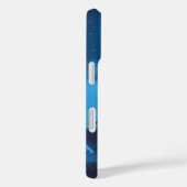 Erleuchtung in Blau Case-Mate iPhone Hülle (Rückseite / Rechts)