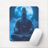 Erleuchtung in Blau Mousepad (Mit Mouse)