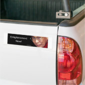 Erleuchtung jetzt! - Dalai Lama Autoaufkleber (Auf Lkw)
