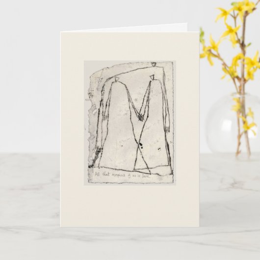 Erleuchtung Karte (Gelbe Blume)