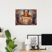 Erleuchtung - Poster (Heimbüro)