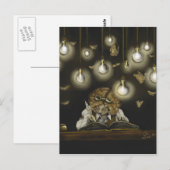 "Erleuchtung" Postkarte (Vorne/Hinten)