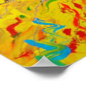 "Erleuchtung" von Candy Waters Autism Artist Poster (Ecke)