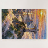 Erlöser über den Wolken Puzzle (Horizontal)