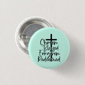 Erlöst Button (Vorne & Hinten)