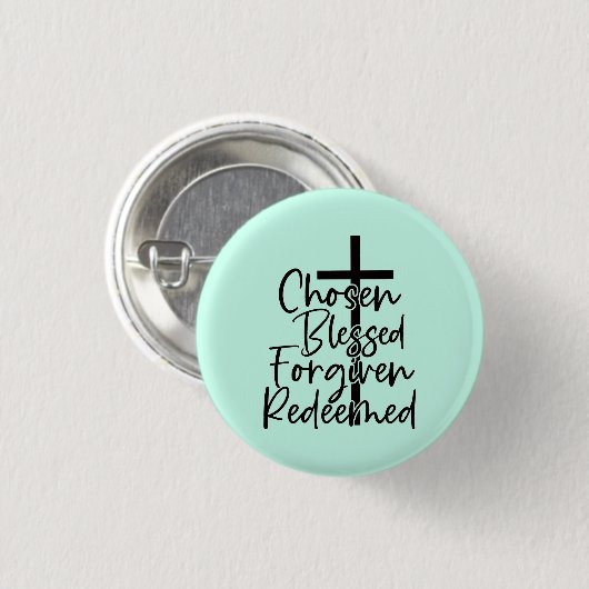 Erlöst Button (Vorne & Hinten)