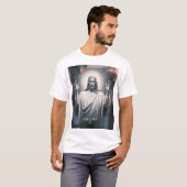 Erlöst: Jesus Rette T-Shirt (Vorne ganz)