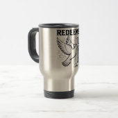 Erlöst Reisebecher (Vorderseite Links)