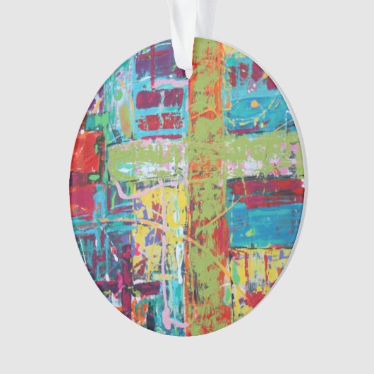 Erlöste Acrylschmuck Ornament (Vorderseite)