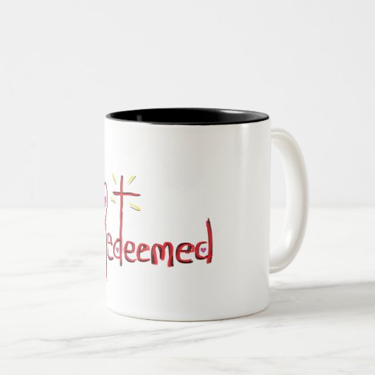 Erlöste Christliche Glaubensüberhöre Zweifarbige Tasse (VorderseiteRechts)