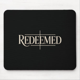 Erlöster Gospel Christlicher Glaube Stärke Bibel V Mousepad