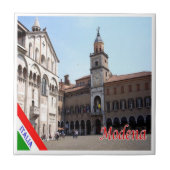 ERM010 MODENA, Rathaus und Dom, Fliese (Vorderseite)