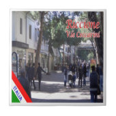 ERM022 RICCIONE, Viale Ceccarini, Italien, Fliese (Vorderseite)