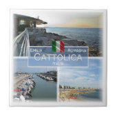 ERM035 CATTOLICA, Emilia Romagna, Italien, Fliese (Vorderseite)