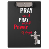 "Ermächtigen Sie Ihre Gebete mit dem Clip Board Klemmbrett (Vorderseite)