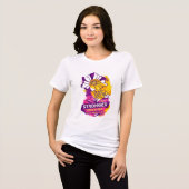 Ermächtigend & trendy designed Tri-Blend shirt (Vorderseite voll)
