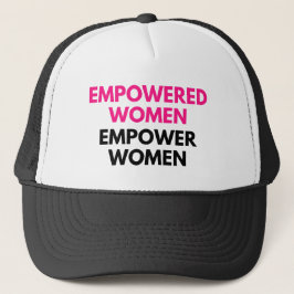 Ermächtigte Frauen Empower Women Trucker Hat Truckerkappe