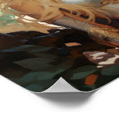 Ermächtigung des weiblichen Kriegerposters | Motiv Poster (Ecke)