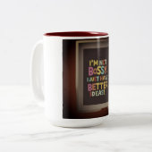 Ermächtigung eines Mädchens, Empower Generations-T Zweifarbige Tasse (Vorderseite Links)