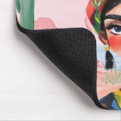 Ermächtigung im Blut: Personalisierte Monogramm Mousepad (Ecke)