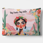 Ermächtigung im Blut: Personalisierte Monogramm Zubehörtasche (Vorderseite)