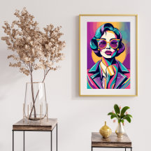 Ermächtigung in jeder Ära - Alte Retro-Boss-Lady