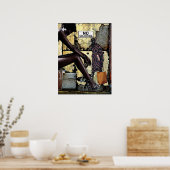 "Ermächtigung und Widerstandskraft: Keine Aufforde Poster (Küche)