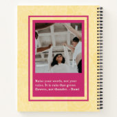 Ermächtigung von Abschluss-Geschenken für iranisch Notizblock (Rückseite)