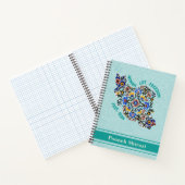 Ermächtigung von Abschluss-Geschenken für iranisch Notizblock (Innenseite)