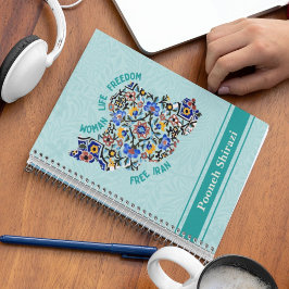 Ermächtigung von Abschluss-Geschenken für iranisch Notizblock