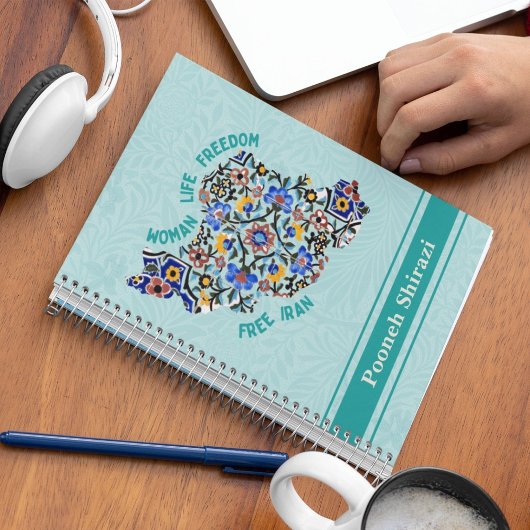 Ermächtigung von Abschluss-Geschenken für iranisch Notizblock