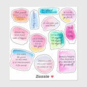 Ermächtigung von Frauen Aufkleber (Blatt)