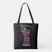 Ermächtigung von Tribute Sprichwort Geschenk für M Tasche (Rückseite)
