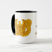 Ermächtigungs-Offizier-Tasse Tasse (Vorderseite Links)