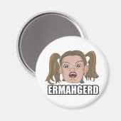 Ermahgerd Magnet (Vorderseite/Rückseite)