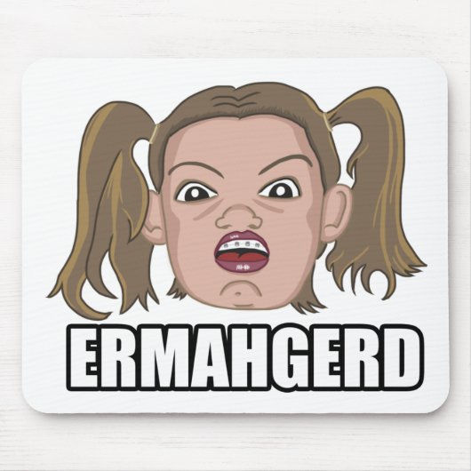 Ermahgerd Mousepad (Vorne)