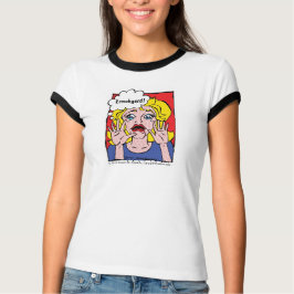 Ermahgerd! Pop Art / Comic Book Style Blonde Girl T-Shirt