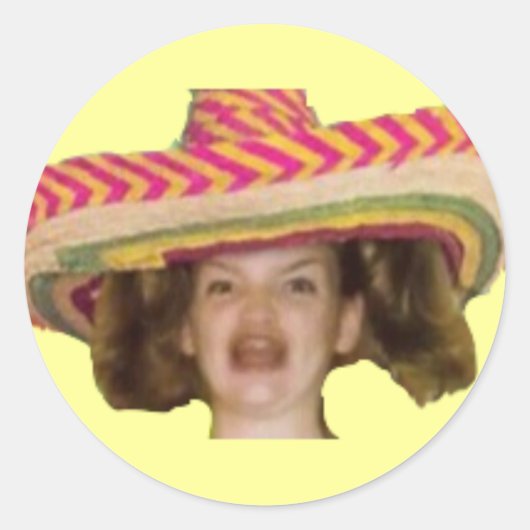 ERMAHGERD SERMBRERRER KLEIN (20 CT) RUNDER AUFKLEBER (Vorderseite)