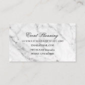 Ermäßigung bei der Veranstaltungsplanung Visitenkarte (Rückseite)