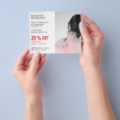 Ermäßigung für Elegantes Foto Massage Therapist Flyer (Gruppe)