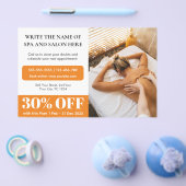 Ermäßigung für Foto-Massage Flyer (Einzeln)