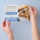 Ermäßigung für Foto-Massage Flyer (Handgriff)
