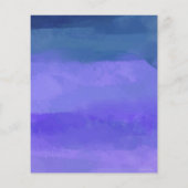 Ermäßigung für Lila Sonnenuntergänge zum Geburtsta (Rückseite)